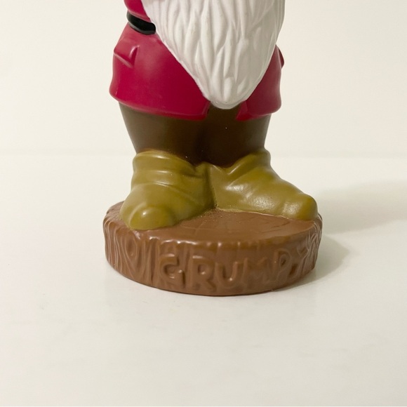 VTG Disney Snow White & Seven Dwarfs Grumpy 5" Rubber/Plastic Figure - Picture 7 of 14